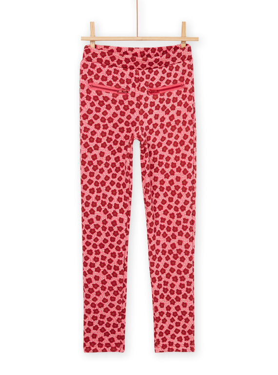 Soft pants with floral print PAPRAPANT1 / 22W901S2PAND324