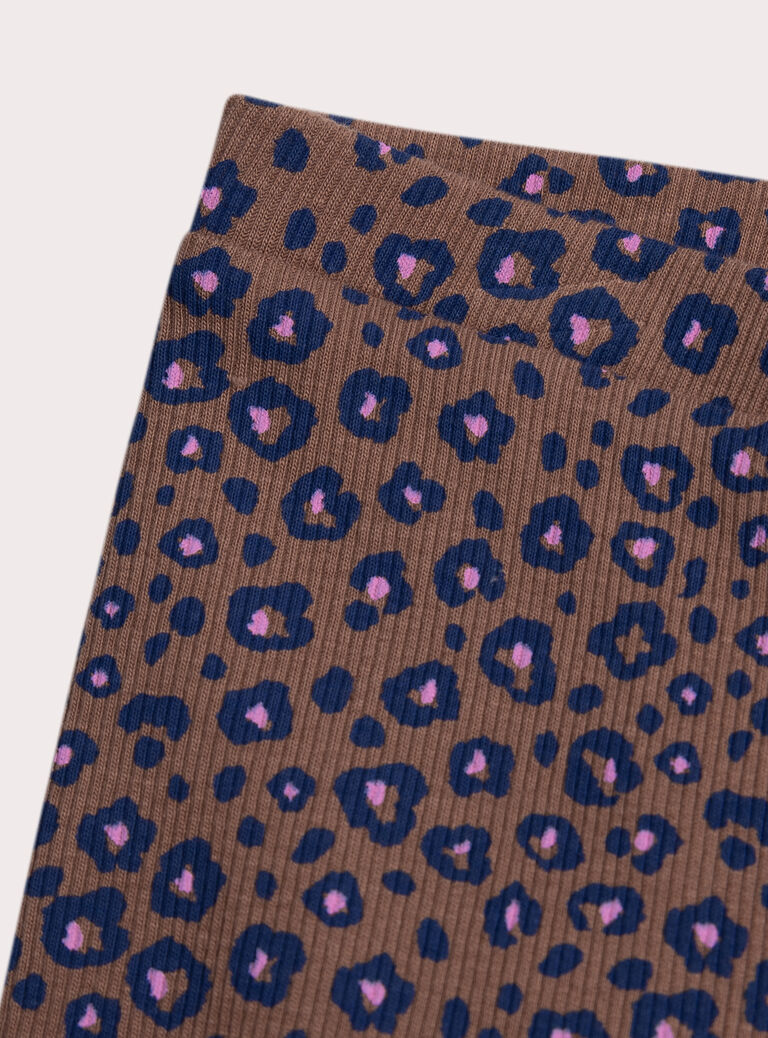 Brown LEGGINGS XYABLULEG / 25WI01N1CAL817