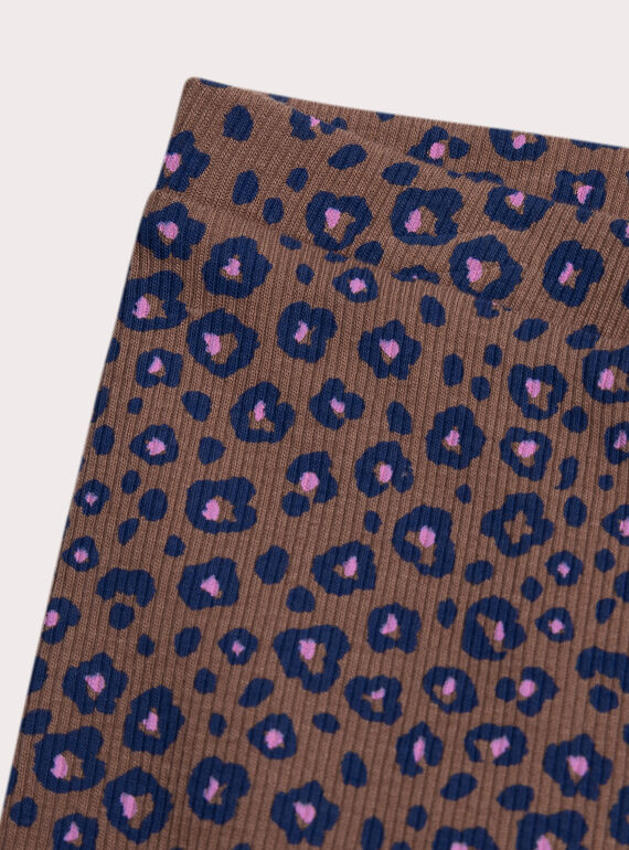 Brown LEGGINGS XYABLULEG / 25WI01N1CAL817