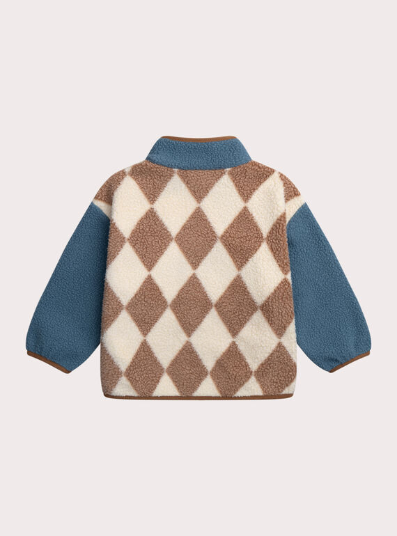 Off white KIDS CARDIGAN XOJOGIL2 / 25W902D2GIL009