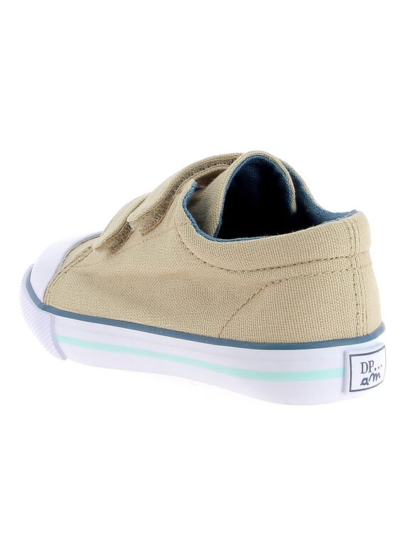 Baby boys' canvas trainers CBGVELHOCK / 18SK38O3D16080
