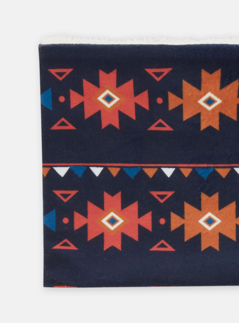 Boy's midnight blue snood SYOGROSNO7 / 23WI02O2SNO705