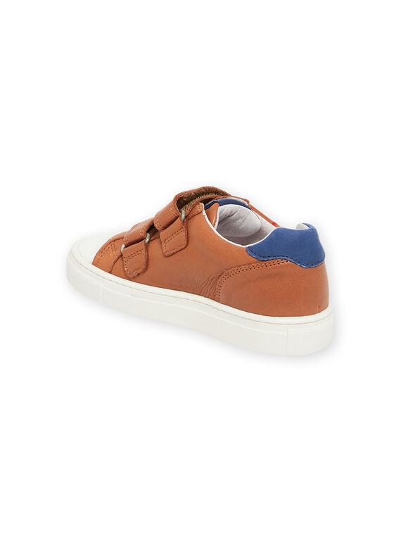 Camel sneakers with colorful details child boy NOBASNEHIL / 22KK3634D3F804