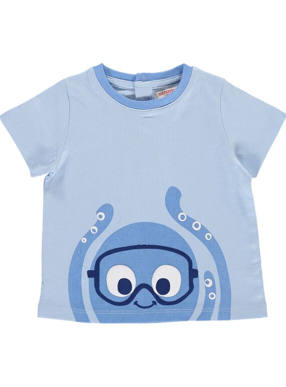 Baby boys' short-sleeved T-shirt CUJOTI9 / 18SG10S3TMC020