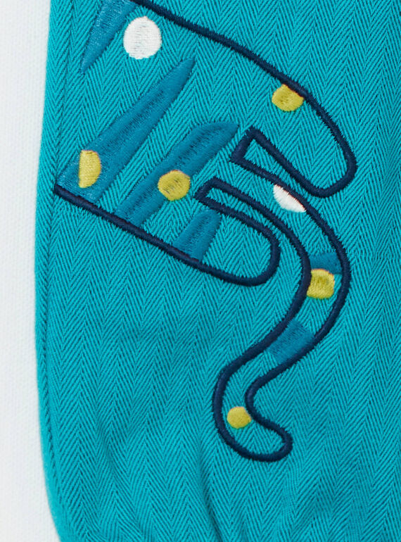 Turquoise PANTS KUBRIPAN1 / 20WG10F1PAN202