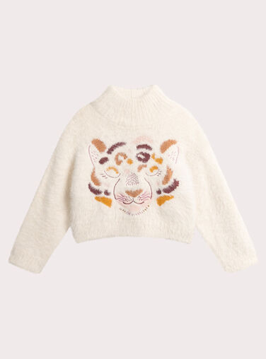 Dark off white PULLOVER VABAPULL / 24W901Q1PUL003