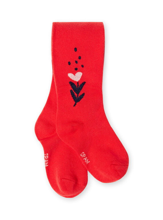 Tights child girl LYAROUCOL1 / 21SI01K2COLF517