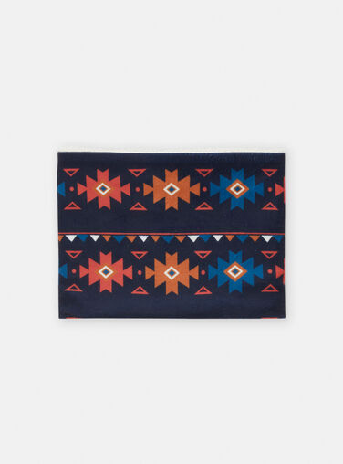 Boy's midnight blue snood SYOGROSNO7 / 23WI02O2SNO705