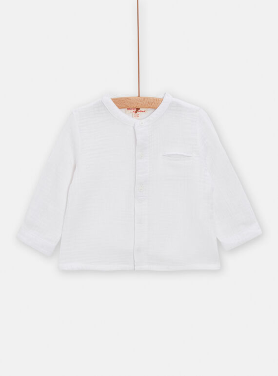 White shirt for baby boys TUPOCHEM / 24SG10M1CHM000