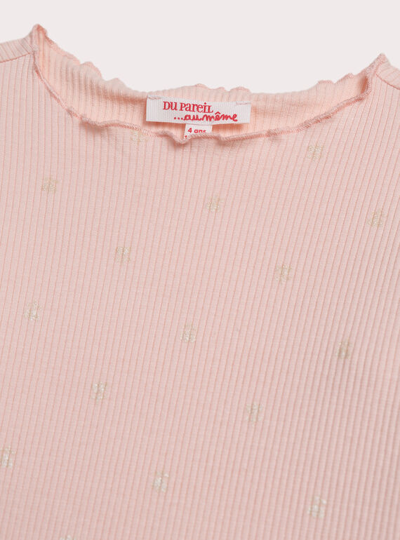 Pink TEE SHIRT LS XAJOTEE4 / 25W901F9TMLD319