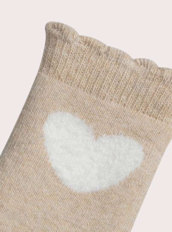 Heather beige SOCKS XYIJOSOQB1 / 25WI09G2SOQA012