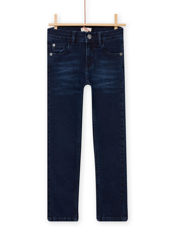 Child boy's raw denim jeans NOESJESLI1 / 22S90287JEAP271