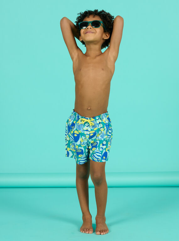 Blue swimsuit child boy NYOMERBOXPOI / 22SI02L5MAIC242