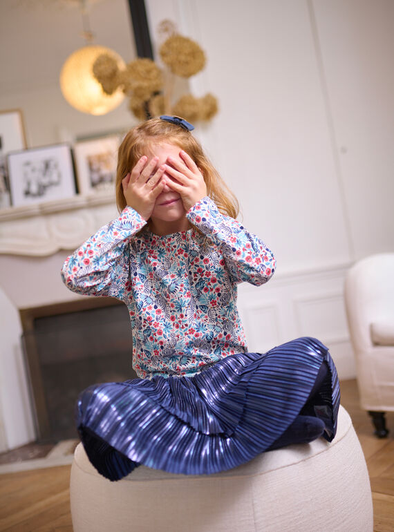 Tropical print T-shirt PAMENTEE1 / 22W901U2TML001