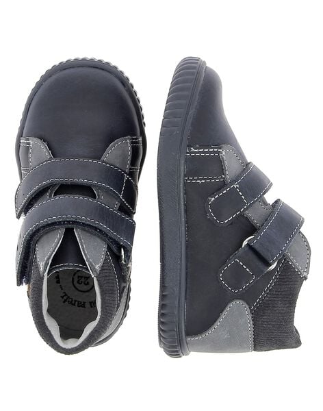 Baby boys' leather city trainers. DBGBASBEL2 / 18WK38T2D3F070