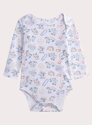 White BODYSUIT WEGABODVOIT / 25SH14C1BOD000