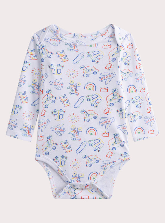 White BODYSUIT WEGABODVOIT / 25SH14C1BOD000