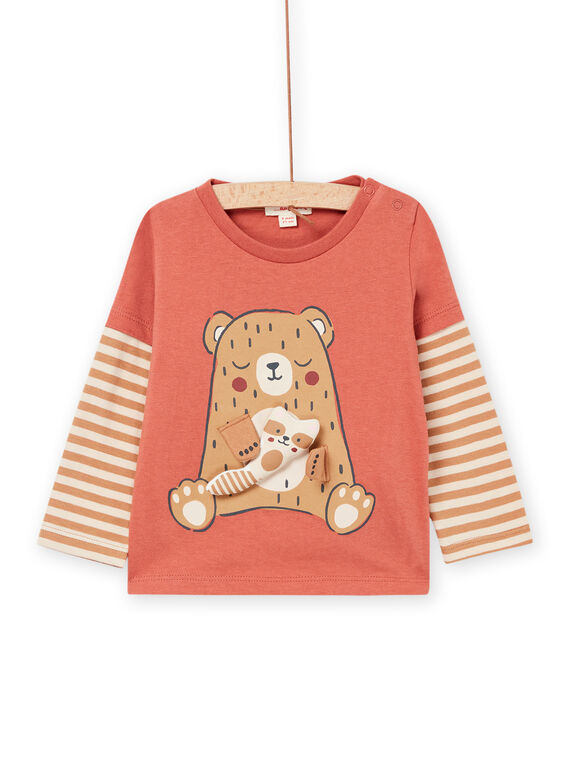 3D animation teddy bear T-shirt PUPRATEE2 / 22WG10S1TML408