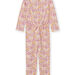 Girl's fancy print pajama suit