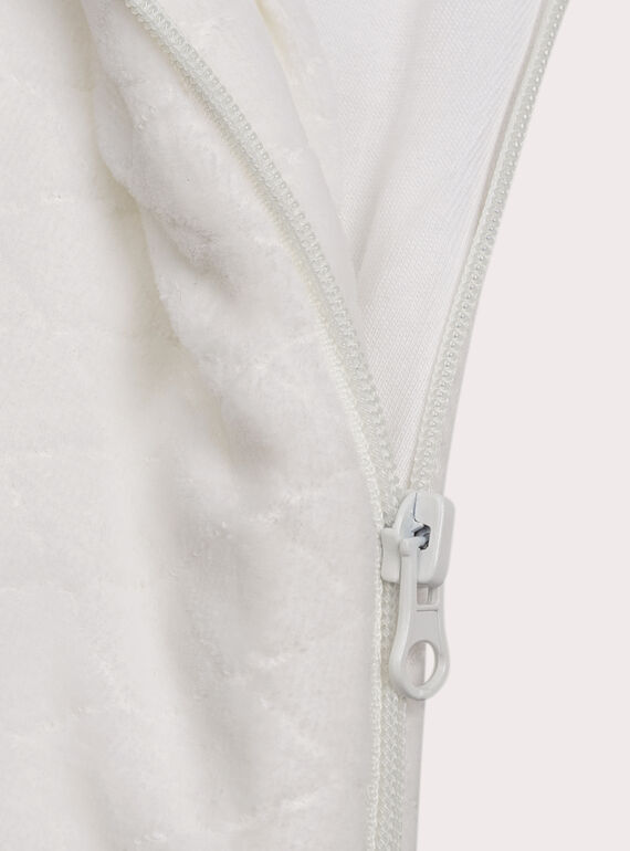 White BABY SLEEPING BAG XOU2GIG / 25WF4261TUR000