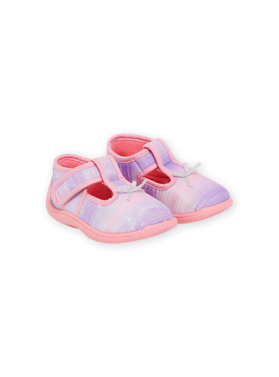 Pink and purple slippers RIPANTNOEUD / 23KK3741D0A030