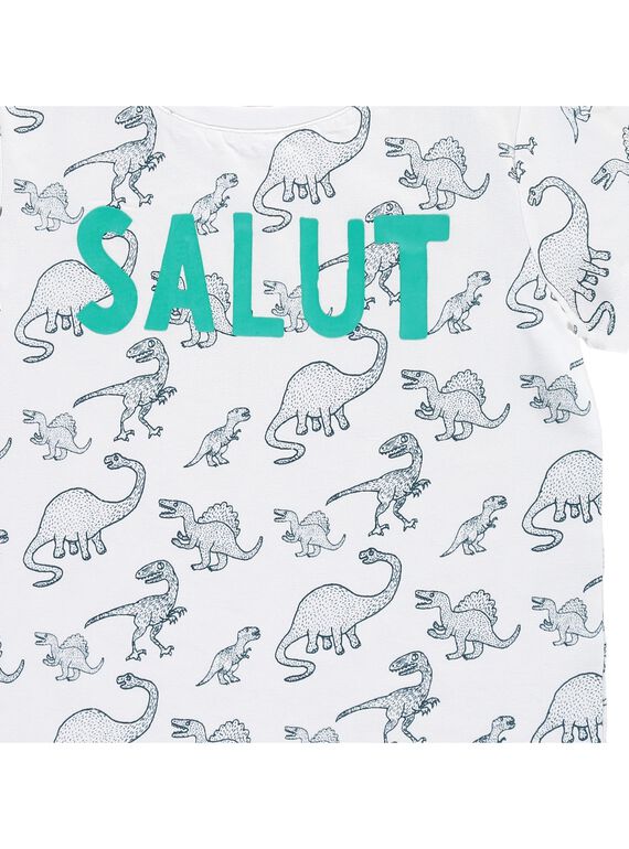 Boys' short-sleeved T-shirt CODOUTI8 / 18S902J8TMC000