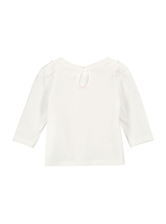 Baby girls' long-sleeved T-shirt FIBATEE / 19SG0961TML001