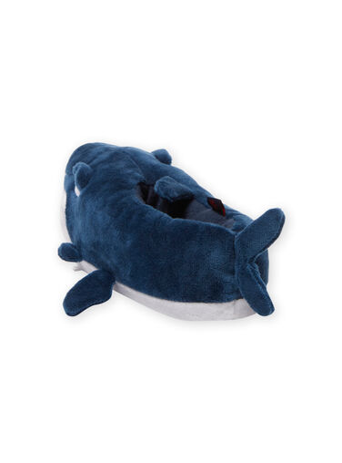 Blue slippers 3D shark child boy Blue slippers 3D shark child boy MOPANTREQ3D / 21XK3631PTD715