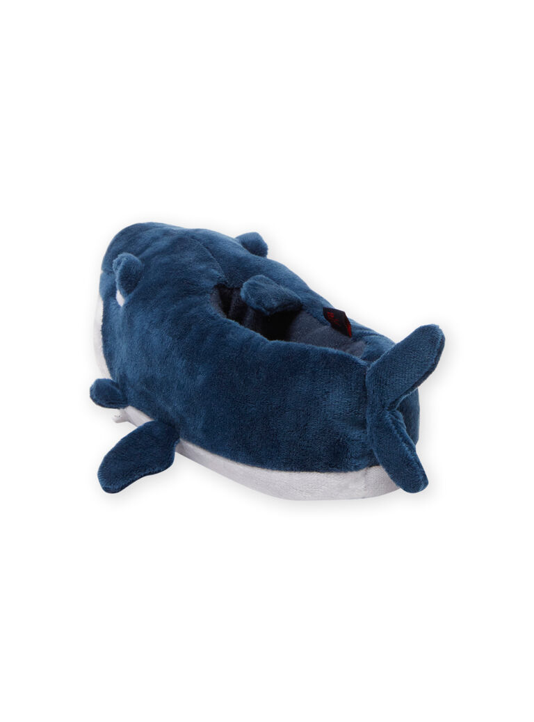 Blue slippers 3D shark child boy Blue slippers 3D shark child boy MOPANTREQ3D / 21XK3631PTD715