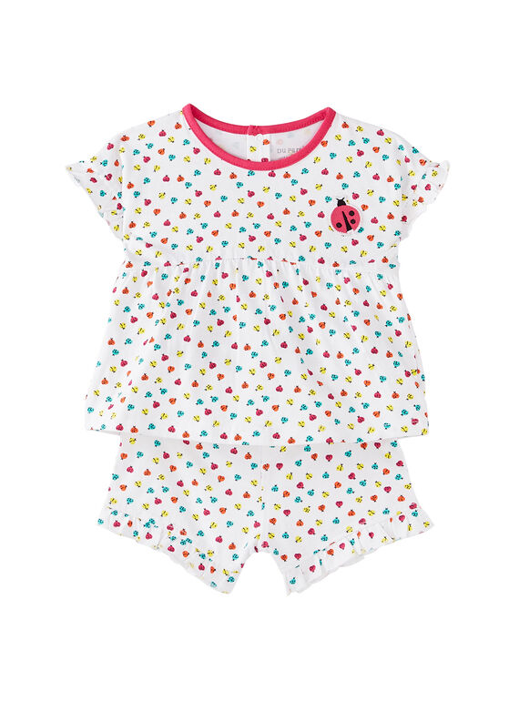 White PAJAMAS JEFIPYJCOE / 20SH13U2PYJ000