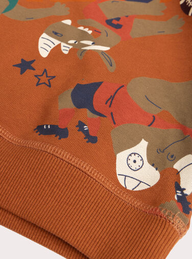 Red SWEAT SHIRT VOKOSWE / 24W90231SWEF519