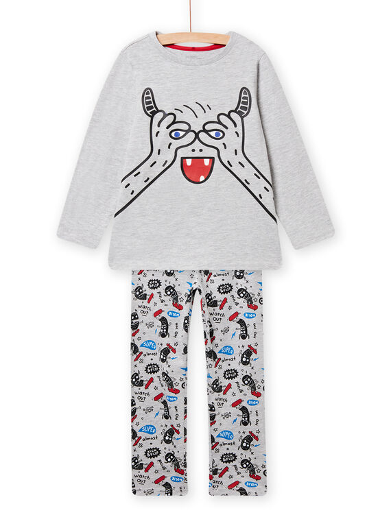 Grey PAJAMAS NEGOPYJMON / 22SH12G4PYJJ922