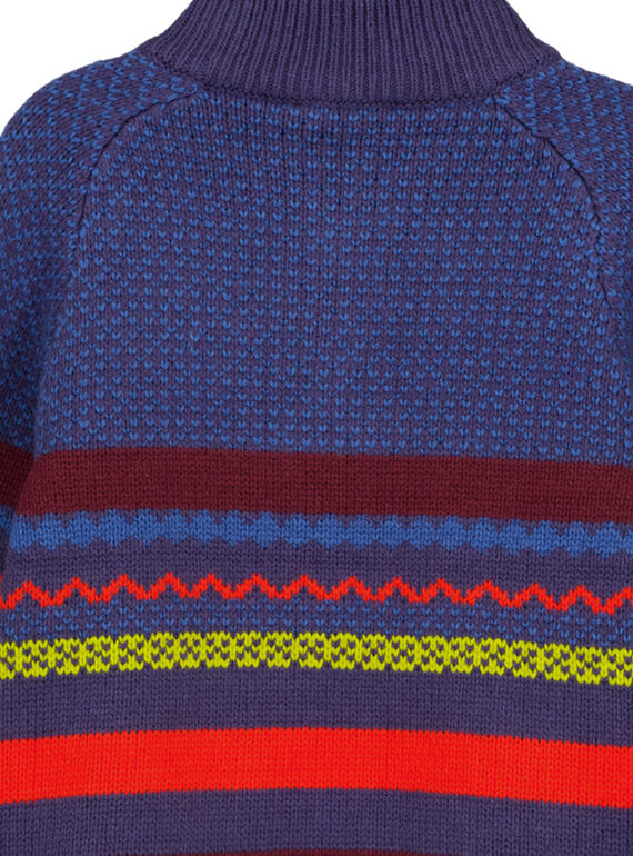 Navy Pullover GOVIOPUL / 19W902R1PULC204