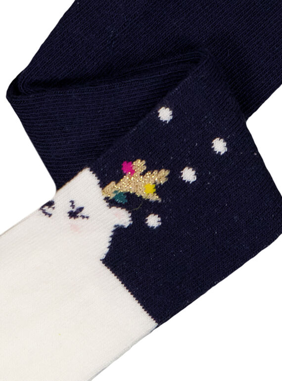 Navy Tights GYINOCOL1 / 19WI09V2COL070