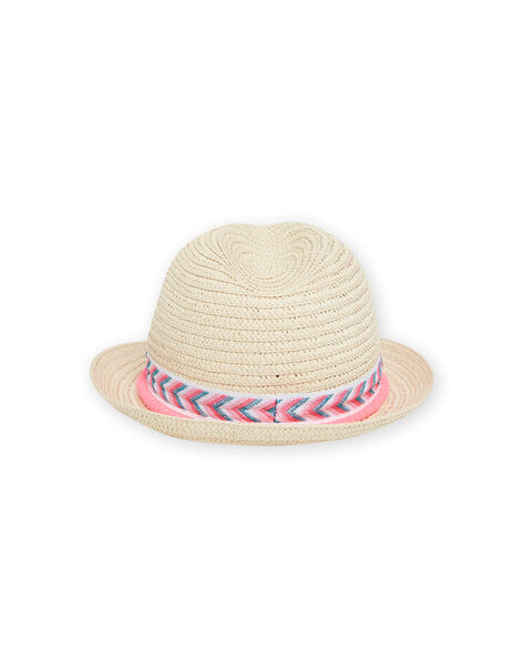 Child girl straw hat NYAMERHAT / 22SI01L1CHA009