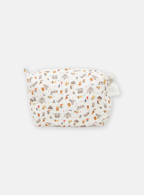 Off-white animal print maternity bag in Paris TOU1TROU / 24SF42H1TRNA001