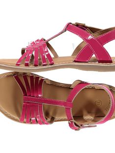 Nu Pieds Et Sandales Pour Fille Chaussures Cuir Enfant Et Bebe