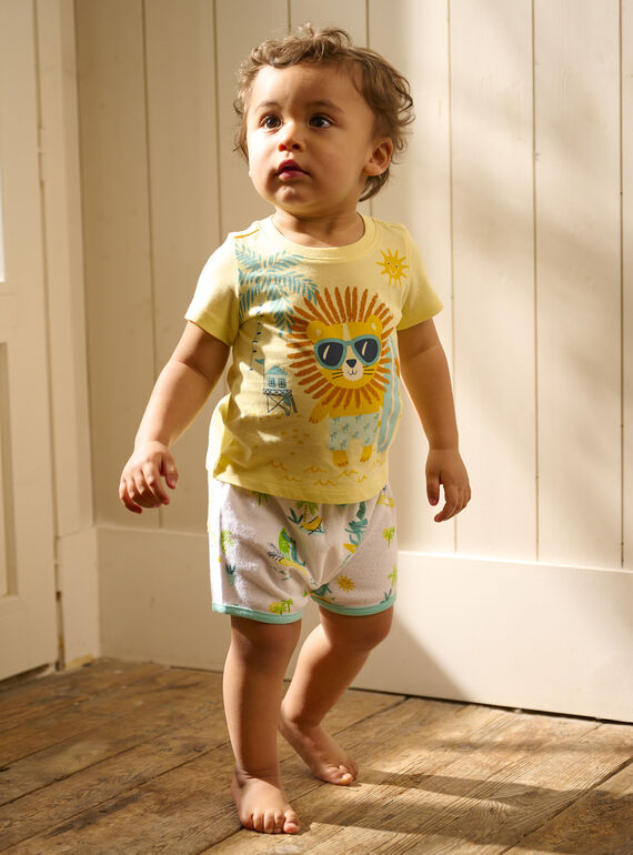 Pale yellow SET TUPLAENS / 24SG10S1ENS103