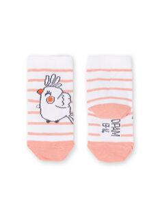 Bird girl striped socks LOU1CHO1 / 21SF40H1SOQ000