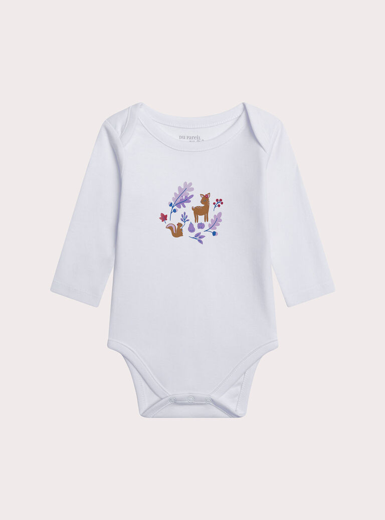 White UNDERWEAR BODY XEFIBODAUT / 25WH1344BDL000