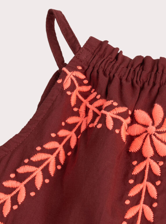 Brown DRESS WAMUMROB3 / 25S901W3ROBI804