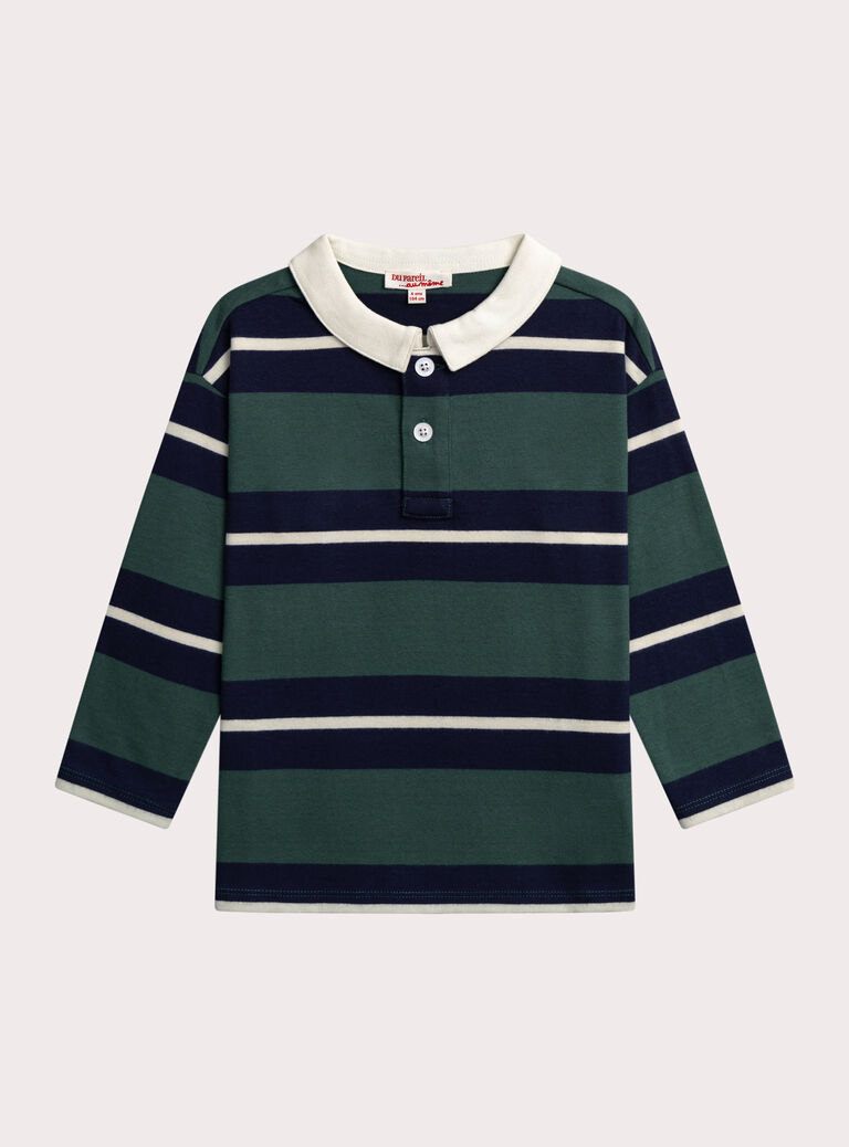 Green POLO SHIRT XOJOPOL2 / 25W902D1POLG614