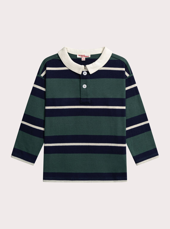 Green POLO SHIRT XOJOPOL2 / 25W902D1POLG614