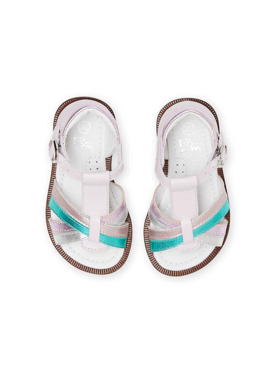 Baby Girl Pink Sandals NISANDCALIE / 22KK3744D0E030