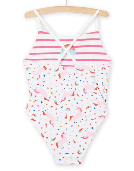 Child girl reversible one-piece swimsuit NYAMER2 / 22SI01L8MAI000