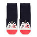Girl's midnight blue socks with cat-licorn design
