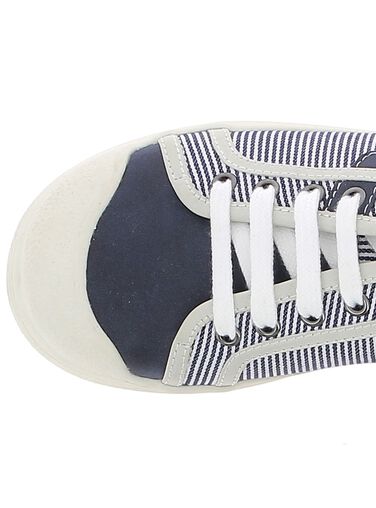 Boys' canvas trainers CGTENBAT / 18SK36O4D16C218