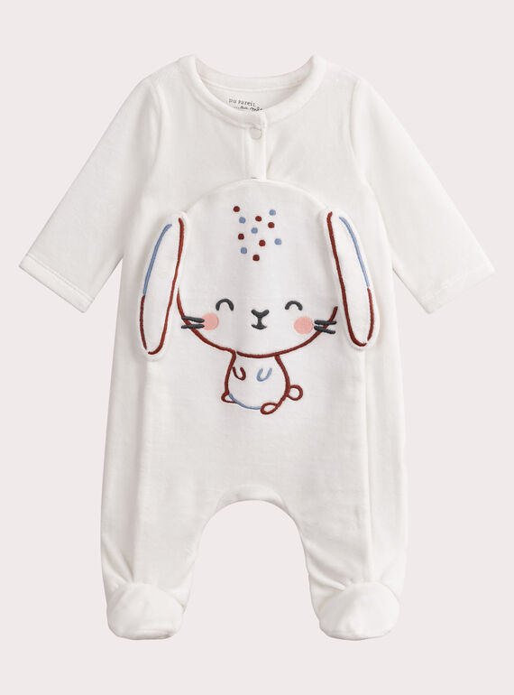 Velvet bunny romper  VOU1GRE4 / 24WF05C3GRE001