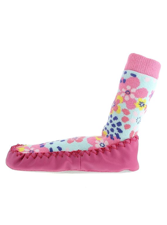 Girls' slipper socks CFCCFLEUR / 18SK35X1D08030