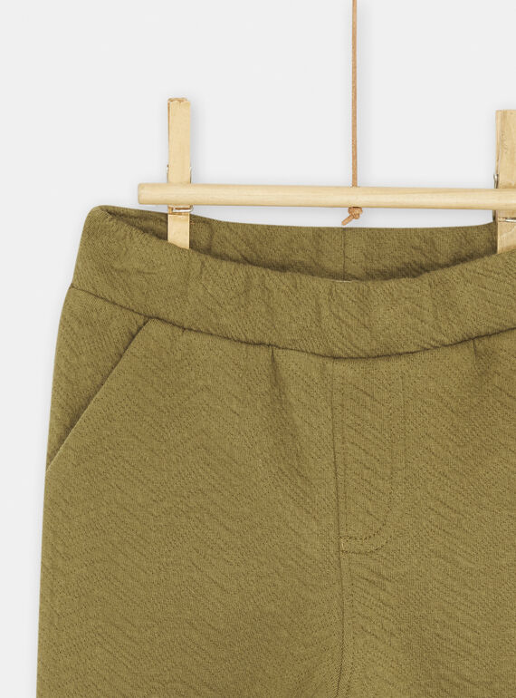 Olive green pants SUCOUPAN2 / 23WG10L2PAN633